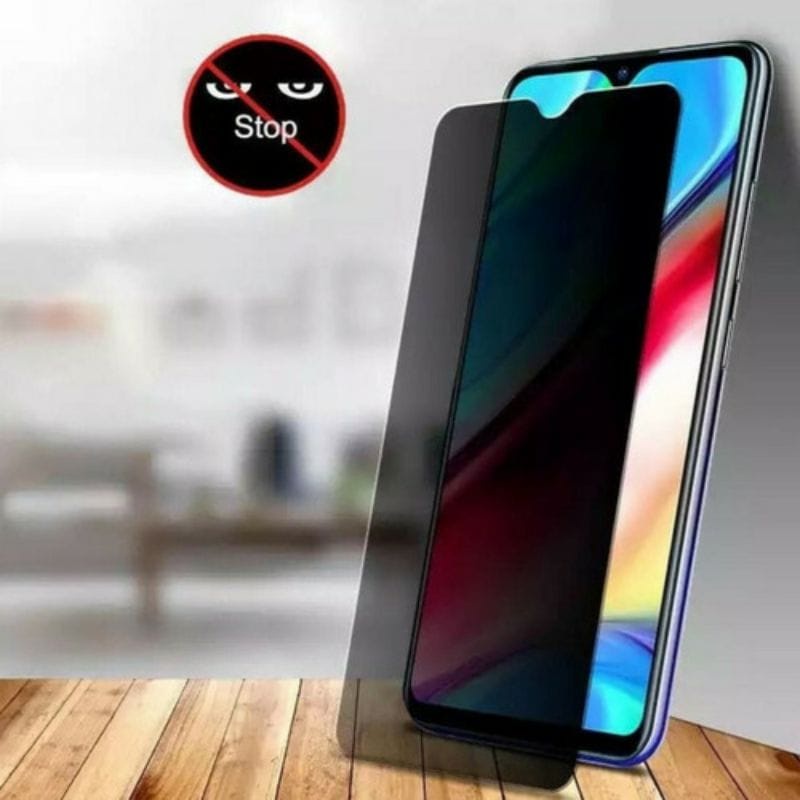 Spy Glass Oppo A54 A55 A55s A58 A74 A78 A94 A95 A95 A5s A7 A33 A35 A37 A1 A1k A3 A3s A5 Tempered Glass Anti Privacy Tg