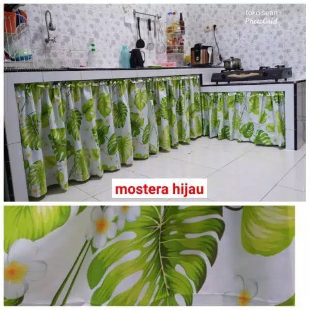 [COD] GORDEN KOLONG DAPUR HORDENG TIRAI DAPUR 100X75 HORDENG