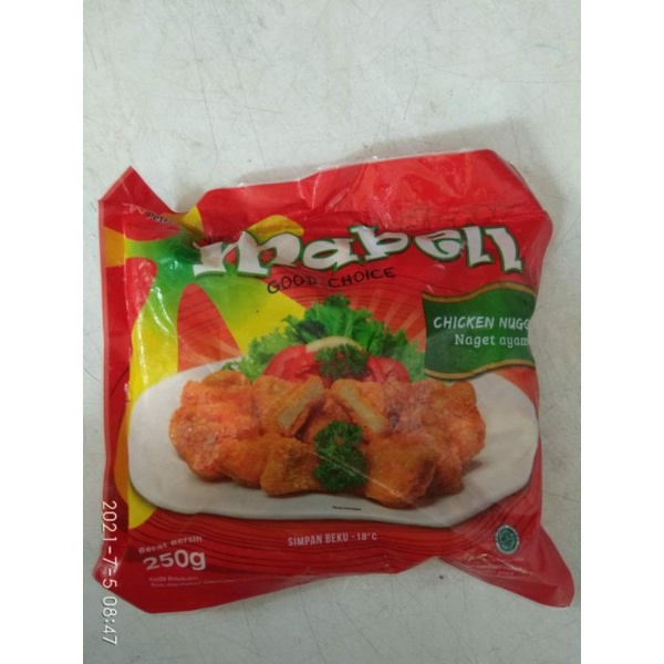 

Mabell chicken Naget 250gr