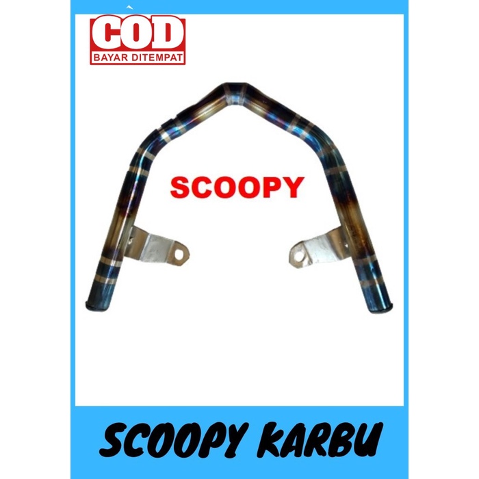 COD behel two tone honda scoopy / behel two tone bakaran