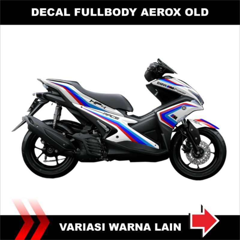 Decal Striping Aerox 155 Old Full Body Stiker Variasi Motif Bmw