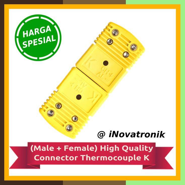 Jual Connector Thermocouple Tipe K High Quality Konektor Termokopel