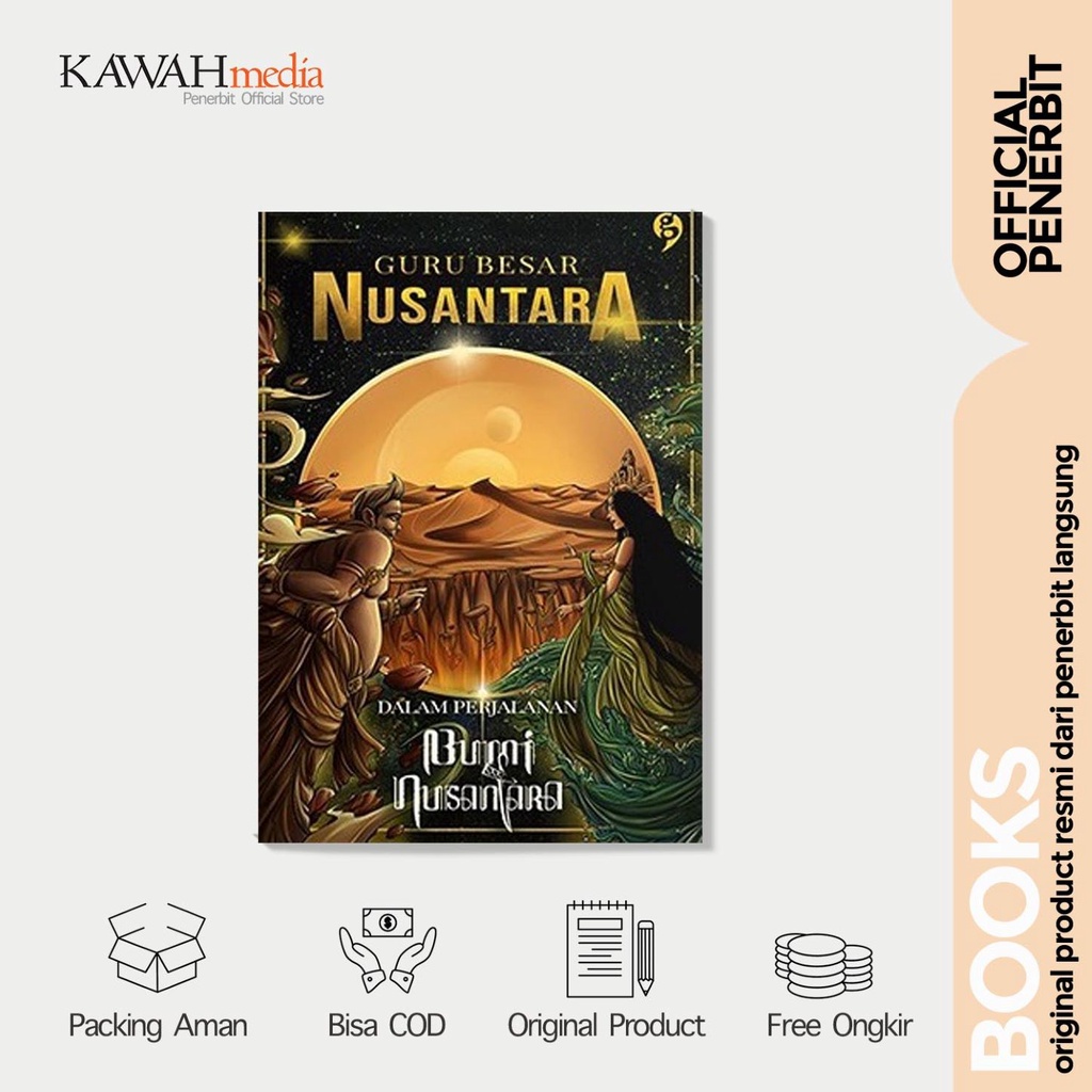 Buku kumpulan cerita - Guru Besar Nusantara - Bumi Nusantara - gagasmedia