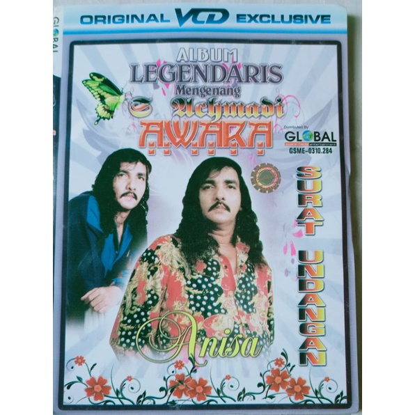 VCD original dangdut om.awara best of s ahmadi