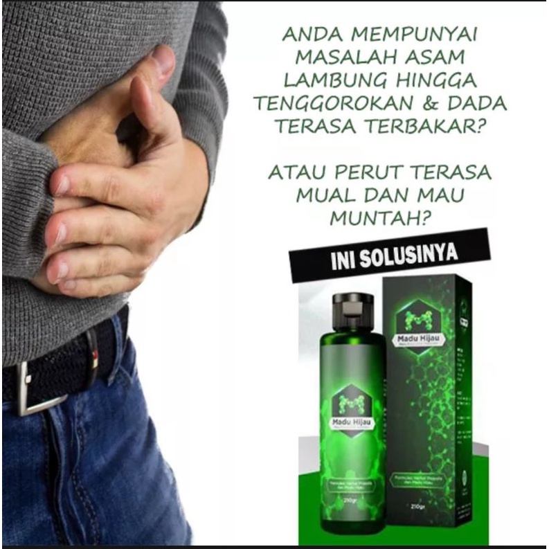 Madu Hijau Herbal Asam Lambung Asli Obat Asam Lambung Maag