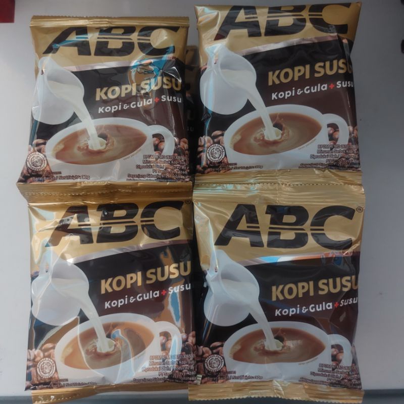 

Kopi ABC Susu , ABC Kopi Susu 1 Renceng (10 Sachet)