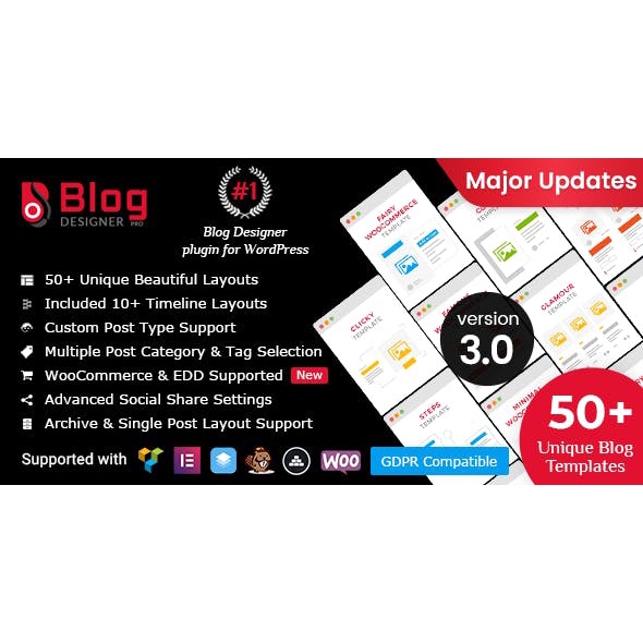 Blog Designer Pro For Wordpress