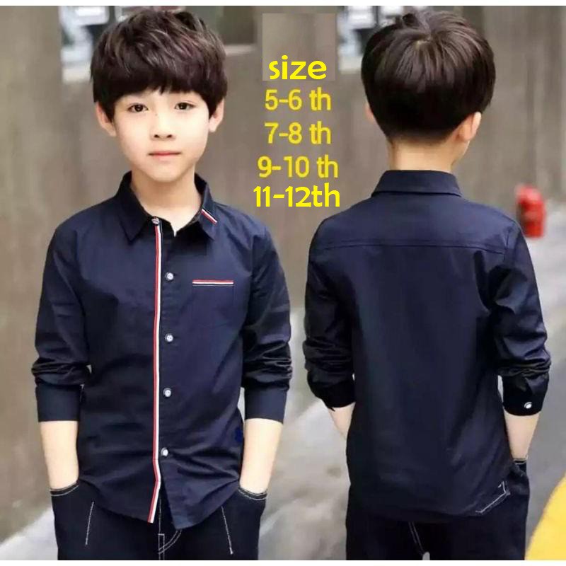 KEMEJA FINE KIDS// Kemeja anak Laki Laki / Kemeja Anak Pria / Kemeja Fashion Anak / BDG_STYLE (COD)