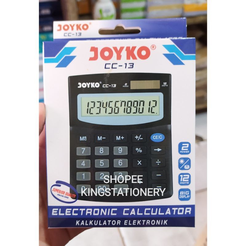 

[PCS] Kalkulator Joyko CC-13 12 Digit