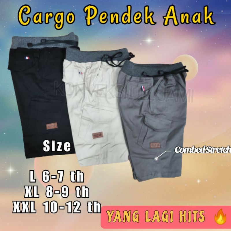 PROMO Celana Pendek anak 5 -15 tahun celana Cargo Anak Umur 6 7 8 9 10 11 12 13 14 15 Tahun / celana cargo anak laki laki / Celana Pendek CARGO Anak Cowok Cewek | Celpen cargo anak murah grosir pakaian anak murah usia 5 6 7 8 9 10 11 12 13 14 15 tahun