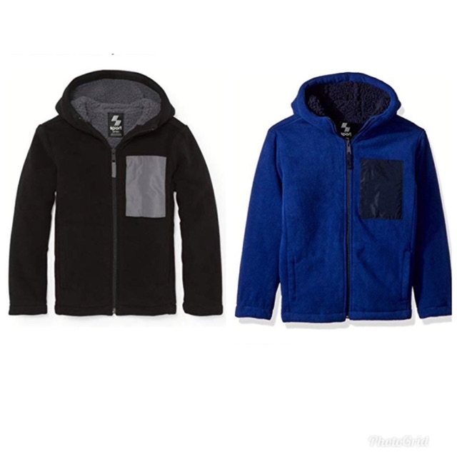 PL Sport Pocket Jacket with Fleece Sherpa Size Toodler