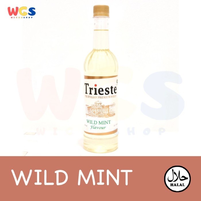 

SIRUP- TRIESTE SIRUP WILD MINT - SIRUP RASA WILD MINT - 650 ML -SIRUP.
