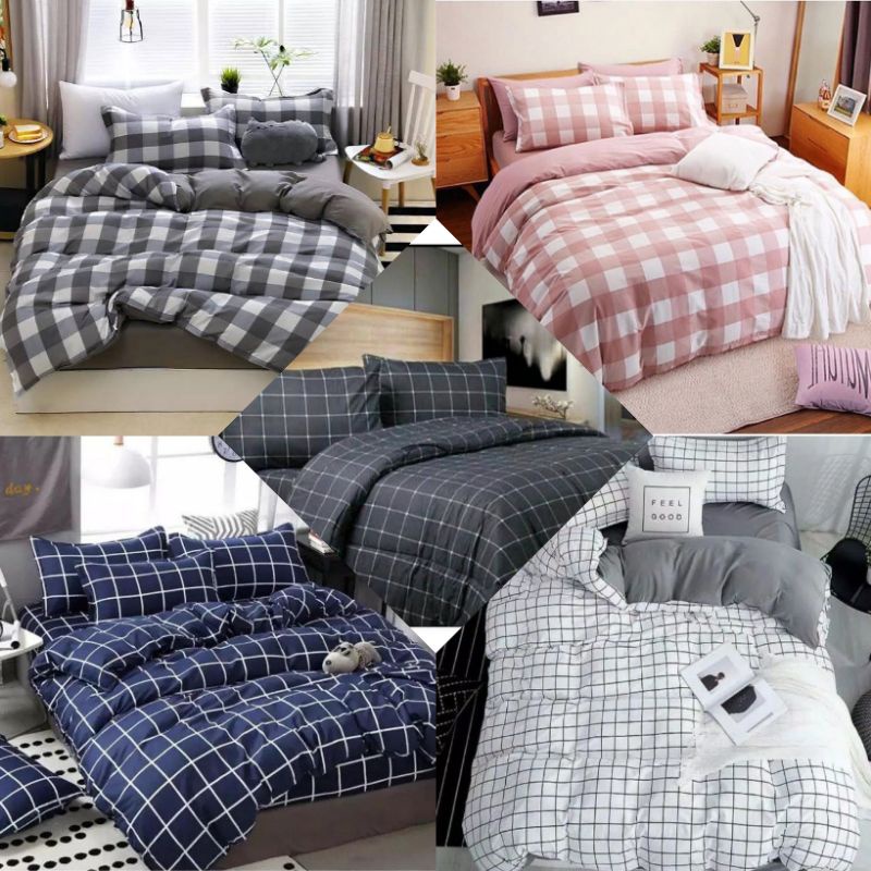 [ BEDCOVER SET ] BEDCOVER SET SPREI MOTIF AESTHETIC / AESTHETIC KOREA Bedcover dan Seprei Set