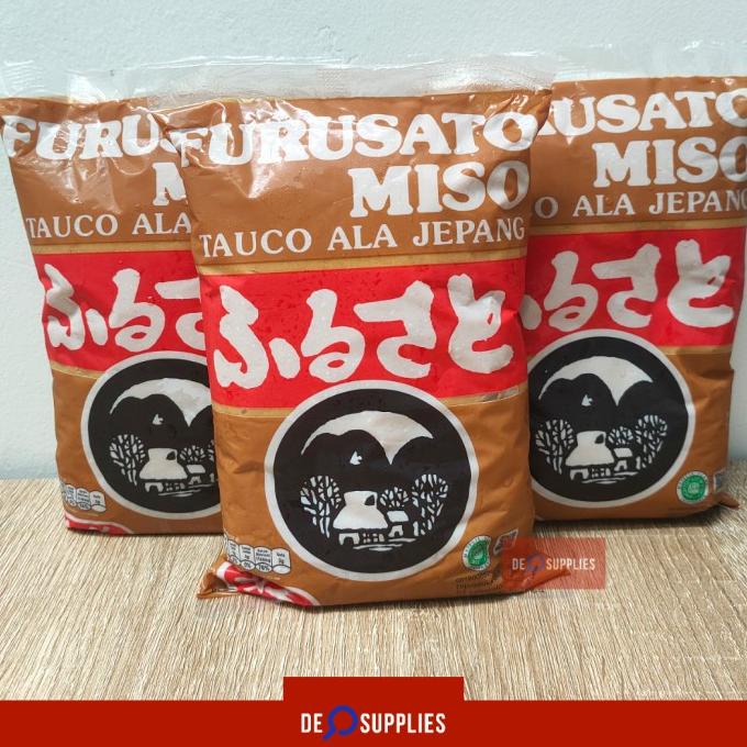 

populer] Furusato Miso 1kg - Tauco Ala Jepang Red Merah Shiro Soup Sup Halal