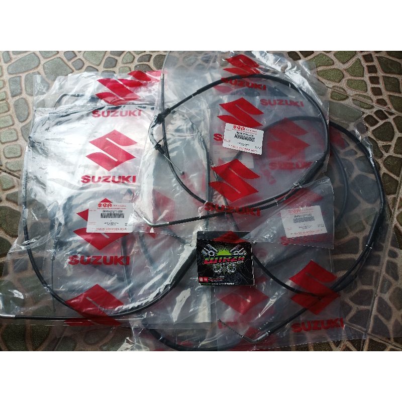 kabel gas satria 2 tak satria 2T original Suzuki 58300-21D11