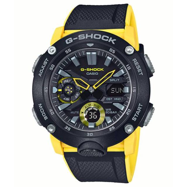 jam g shock carbon