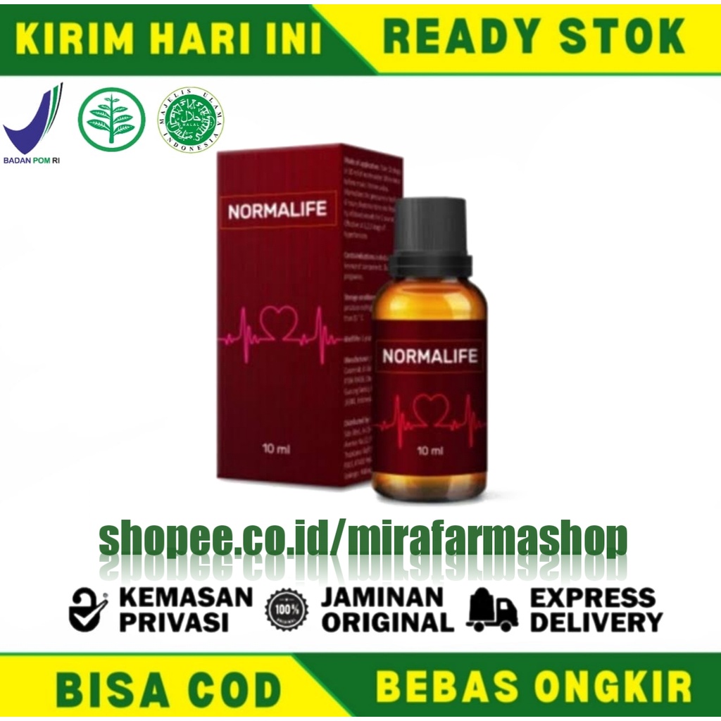 Normalife ® Norma Life Asli Original Obat Cair Herbal Atasi Hipertensi Darah Tinggi - Ekstrak Celler