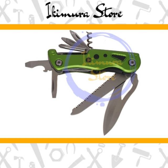 Pisau Saku Lipat Mini Serbaguna Multifungsi Portable Survival Knife NANKAI