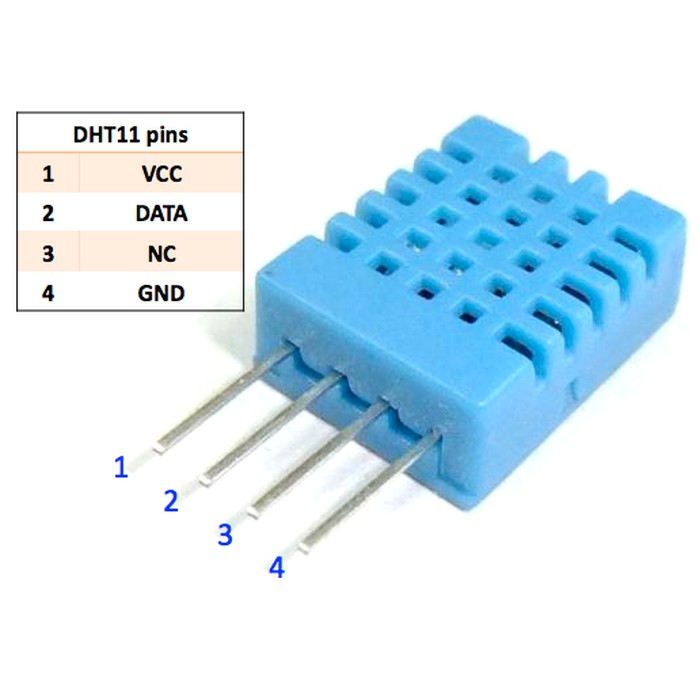 Sensor Kelembaban Cuaca DHT11 DHT-11 Digital Temperature and Humidity