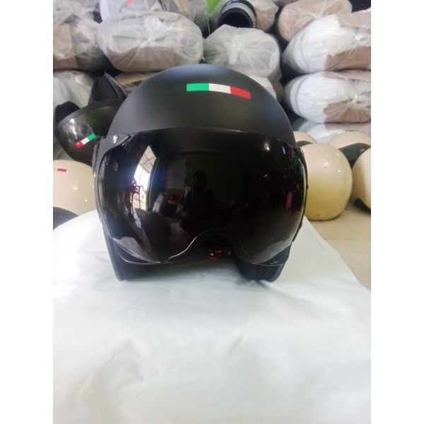 HELM Bogo Pilot ITALY Ful Leher,SNI