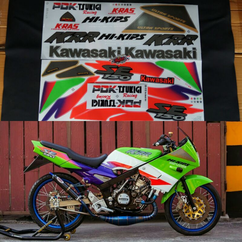 Striping Kawasaki KRR SE 96 Original Thailand