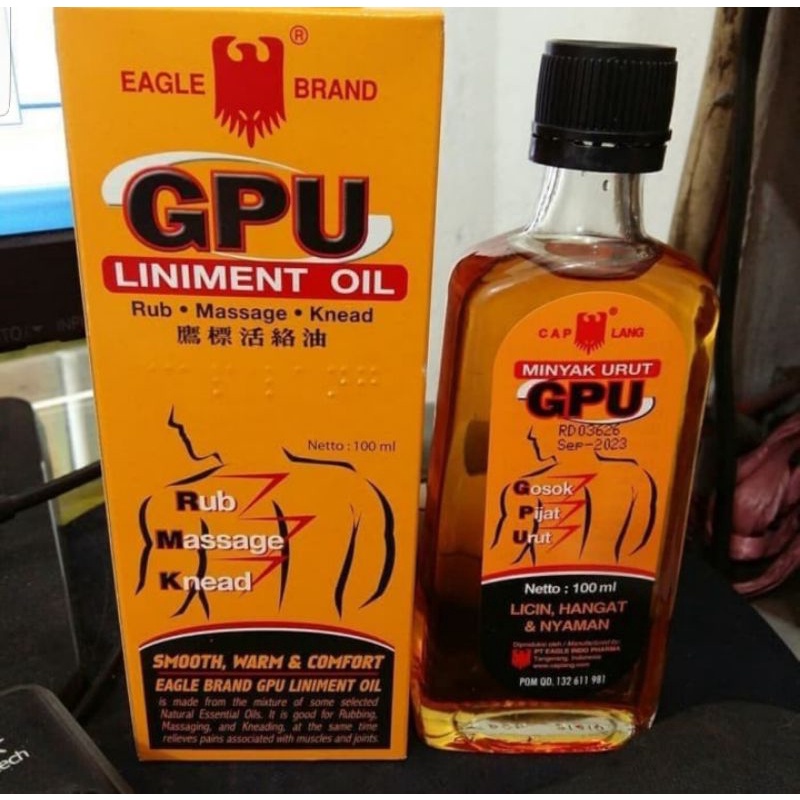 Minyak Urut GPU 100ml