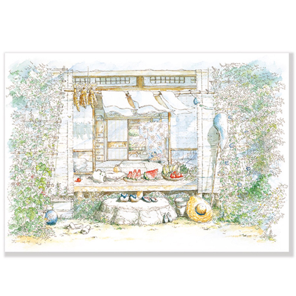 

Active Corporation Summer Pattern Shinya Uchida Postcard Festival Day