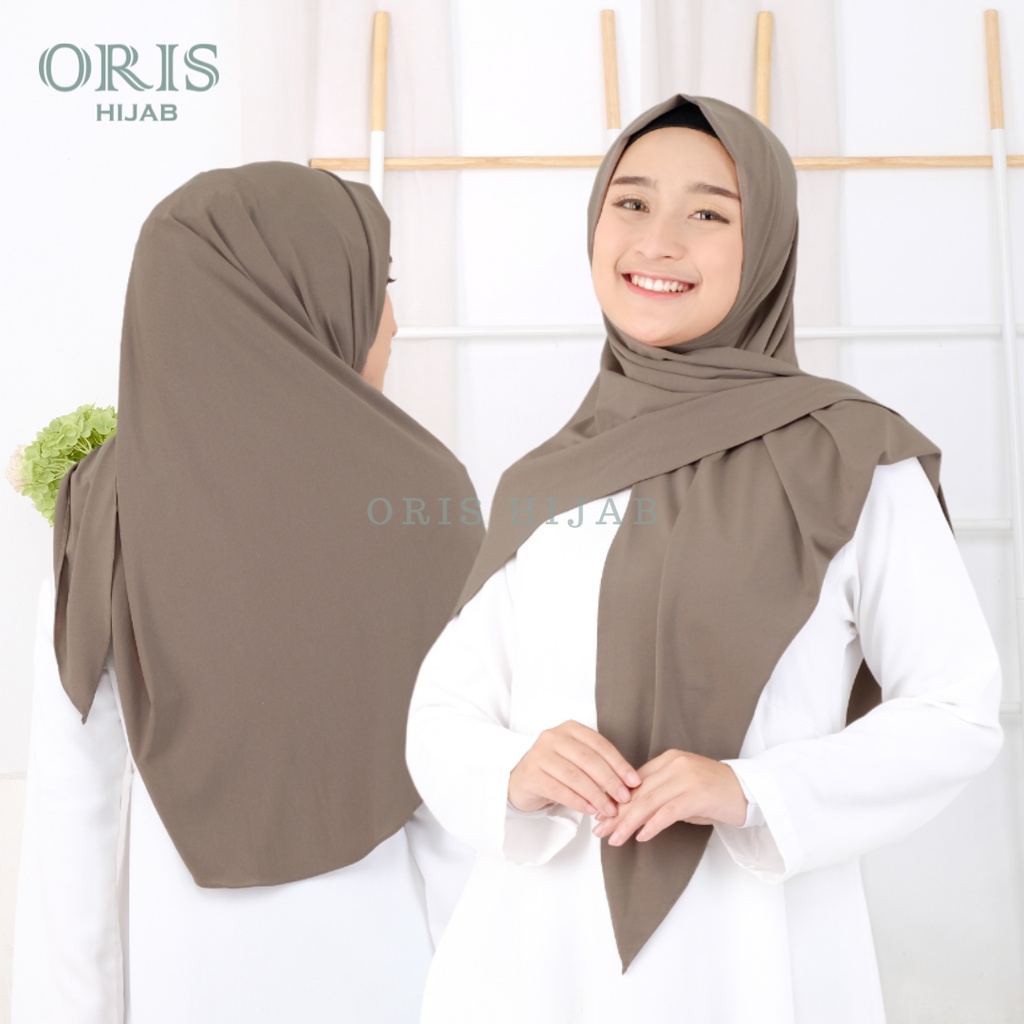 Hijab Instan Malika Bergo Malay Segitiga Instan Jersey