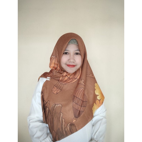 Cappadocia Series Yellow Mustard / Hijab Voal / Defani Hijab