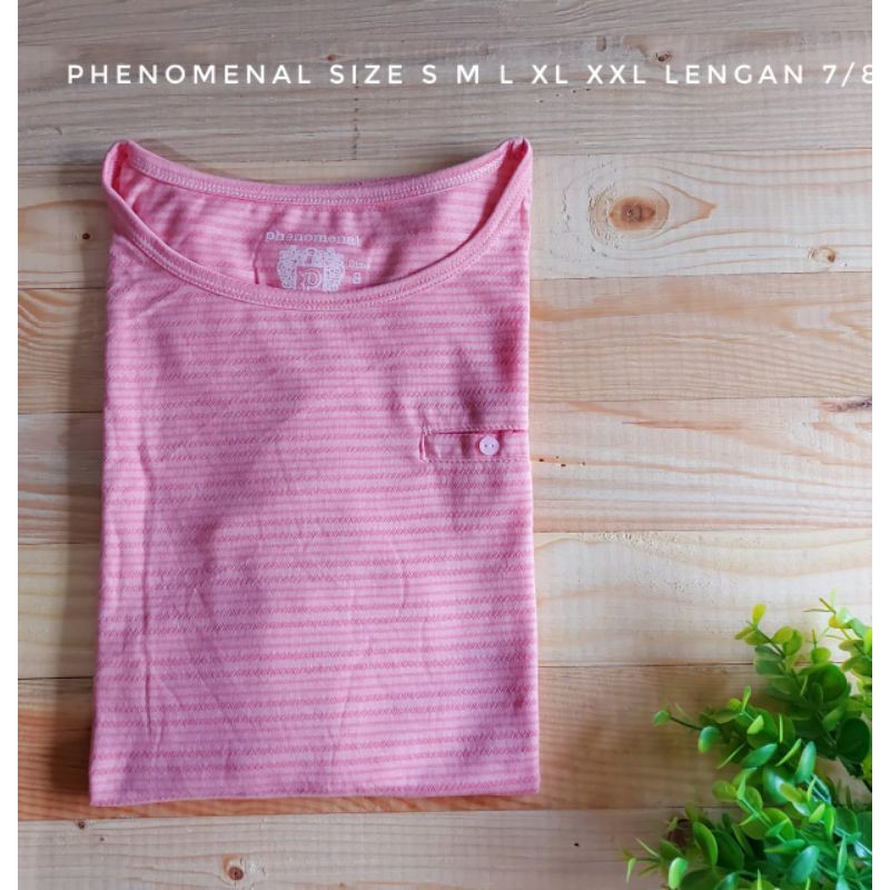 KAOS PHENOMENAL ORIGINAL MATAHARI MOTIF SALUR