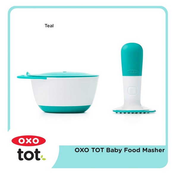 Oxo Tot Baby Food Masher Processor Fresh Alat MPASI Bayi Manual Blend Blender Fruit Vegetable Buah Proses