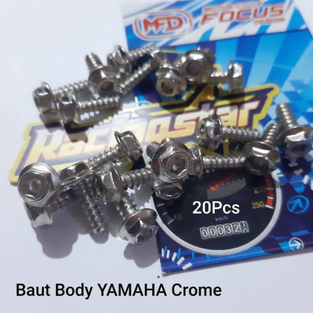 Baut Body Probolt YAMAHA Mio Xeon Soul GT Mio Sporty Mio j Fino Aerox155 jupiter z vega r rxk Nouvo