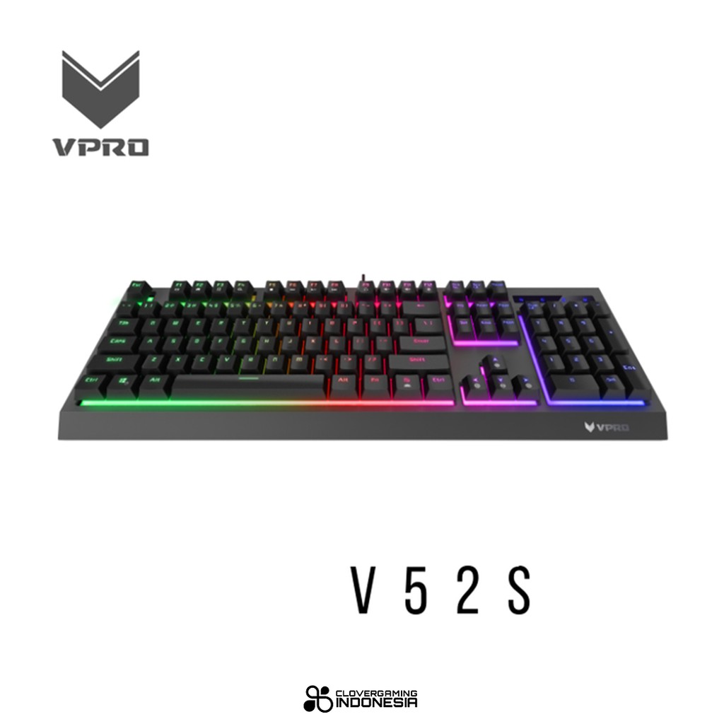 VPro V52S LED Backlit - Gaming Keyboard