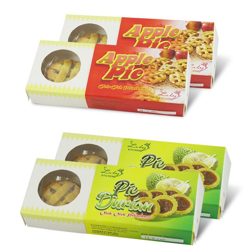 

PIE DURIAN & PIE APPLE MEGARASA by lily kitchen