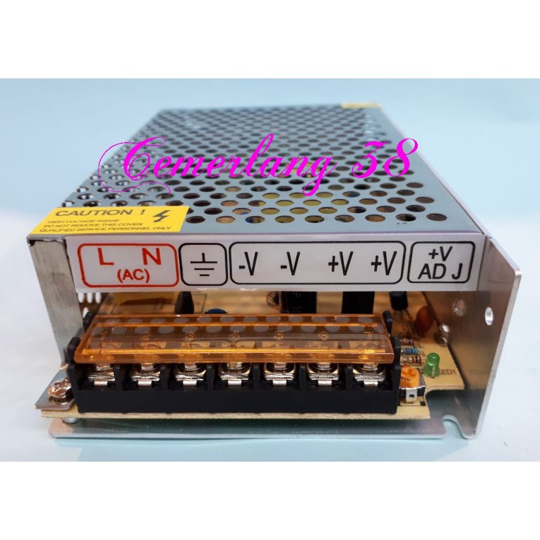 Switching Power Supply 15V 5A Transformer  15 V 5 A jaring AC to DC 15 Volt 5 Amper