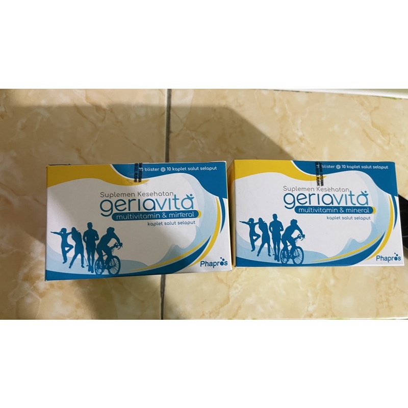 Multivitamin Geriavita EXP 2024-2025