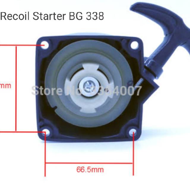 Recoil starter BG 338
