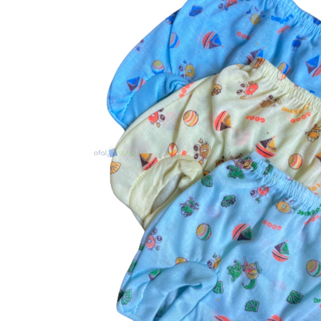 3 pcs celana pop bayi anak motif hewan lucu