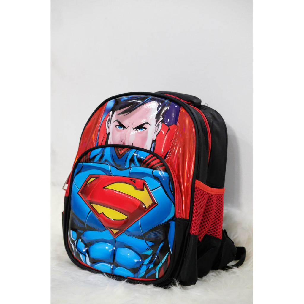 TAS sekolah anak 3D import TK super hero