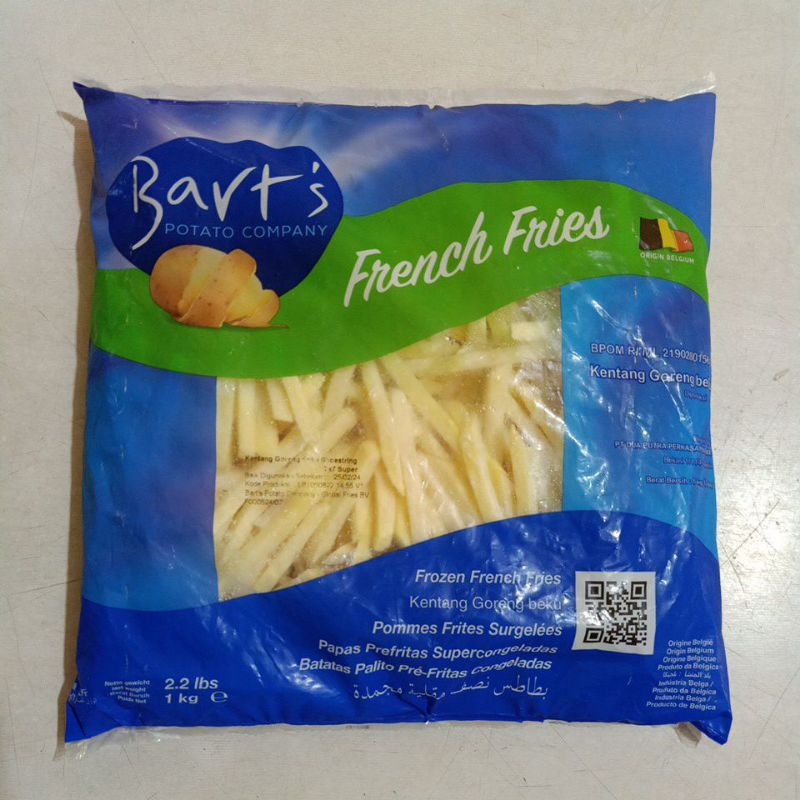 

Bart's French fries soestring 1kg