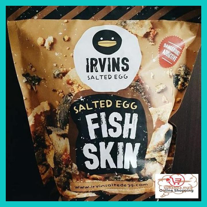 

U79Iytut- Ready Stock! Irvins Salted Egg Fish Skin 230 Gram (Singapore) - Fish Skin Ae5Wrf4-