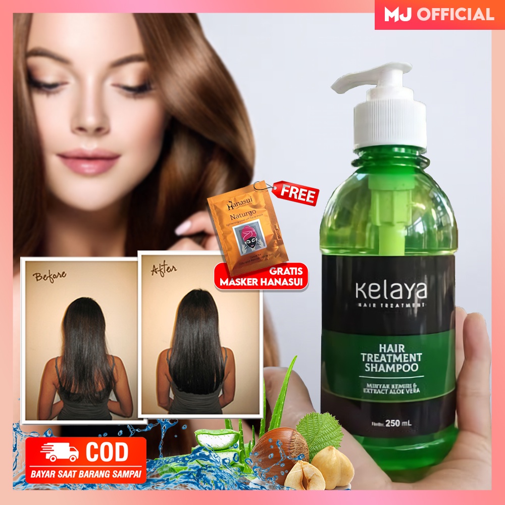 KELAYA HAIR TREATMENT SHAMPOO RAMBUT ANTI RONTOK KALAYA SHAMPO 250ML