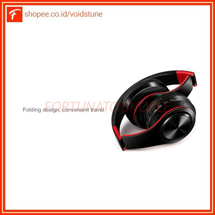 Studio Super Bass Wireless Bluetooth Headphone with TF with TF &amp; Mic JKR213 Black/ Grab Medan