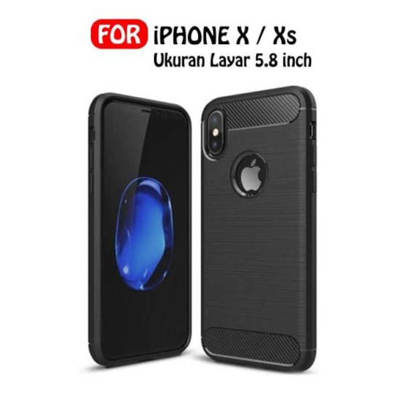 Case Iphone X Fiber Carbon Ultimatte Premium Quality