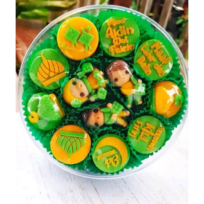 

cokelat karakter idul Fitri murah/ best seller