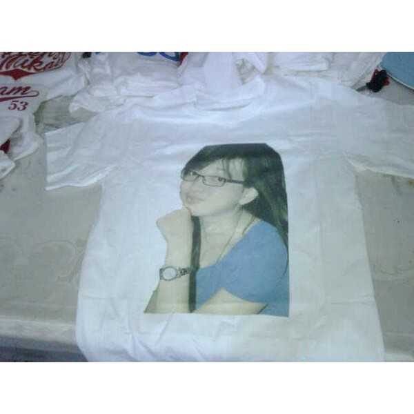 KAOS CUSTOME SABLON - BAJU SABLON CUSTOM GAMBAR FOTO Tulisan PRINTING BEBAS WARNA