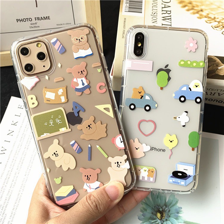 NEW BEAR anticrack case iphone samsung grand prime a20 a30