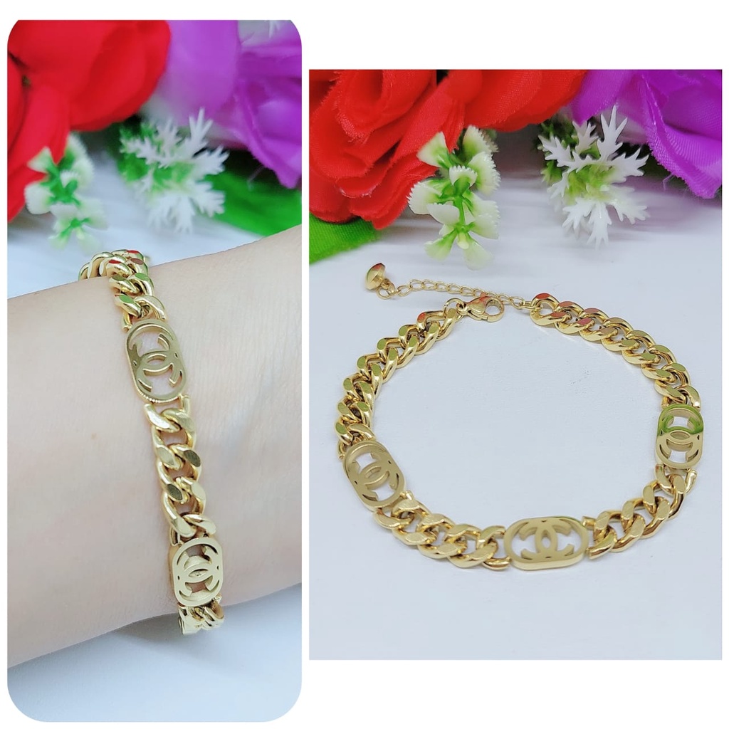 Gelang titanium Kupu-kupu perhiasan fashion