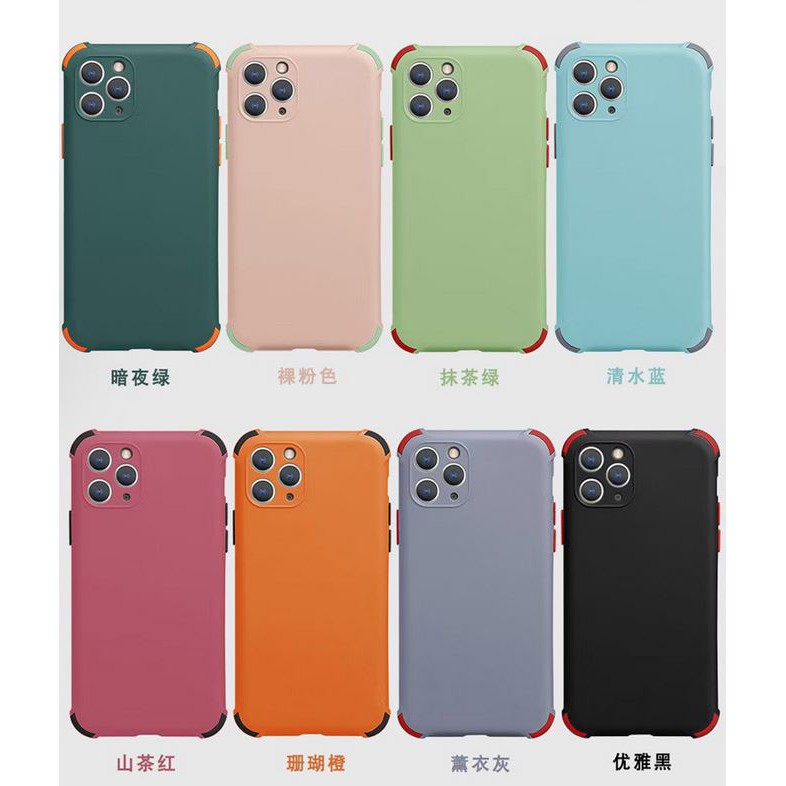 Casing Softcase Anti Crack Macaron 2Tone Samsung A01 Core / Samsung A31 2020 Kesing Mika Case Siliko