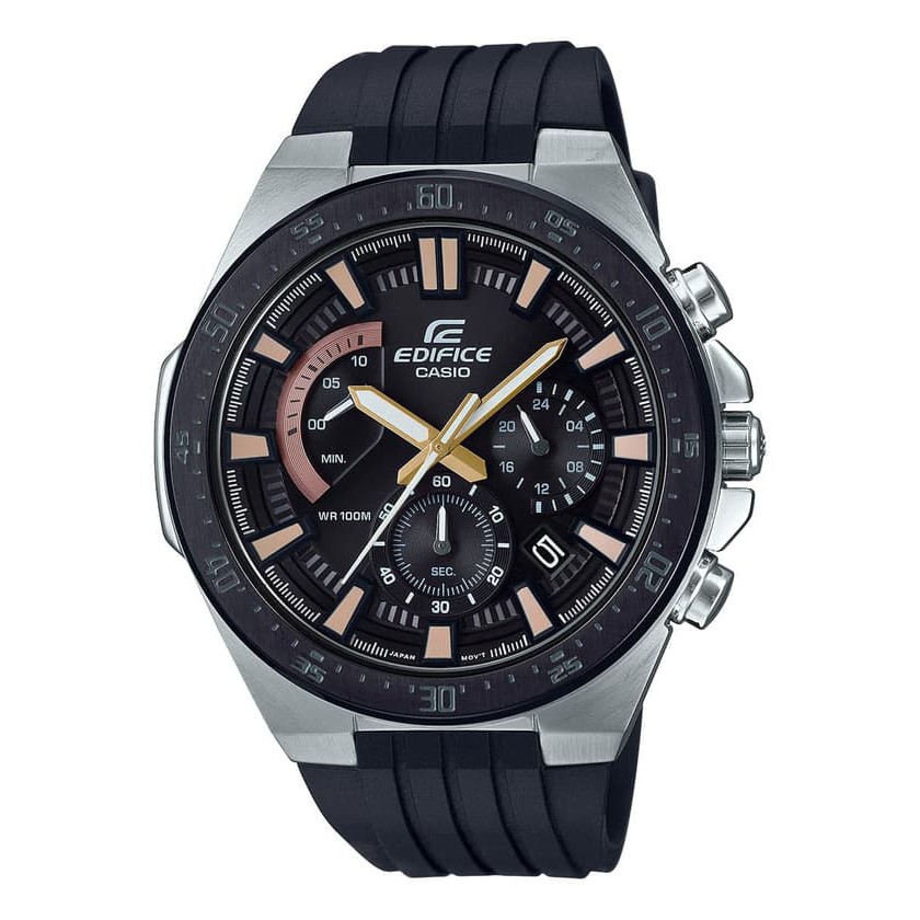 Casio EDIFICE EFR-563PB-1AVUDF - Jam Tangan Pria - Silver